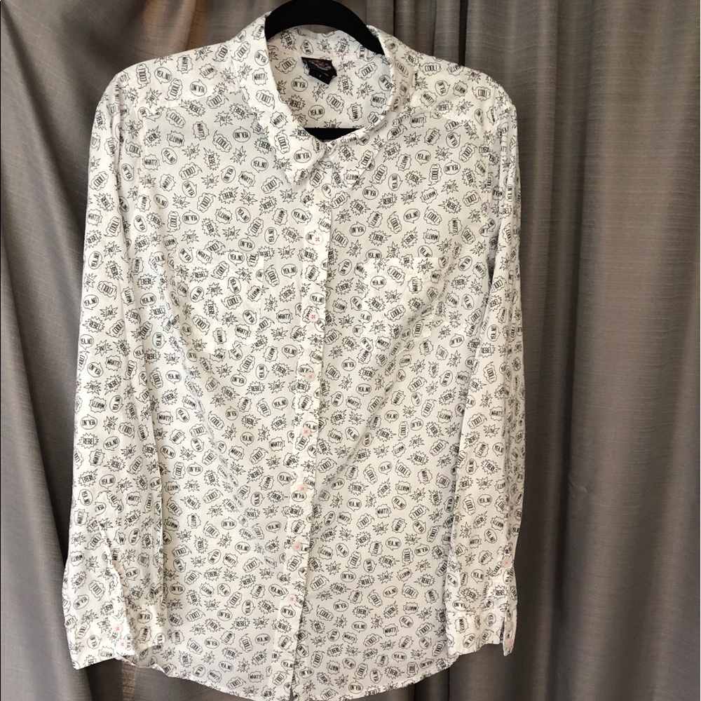WORD BUBBLE SHIRT BY REBEL WILSON FOR TORRID 1X